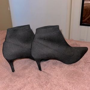 Size 8, Forever 21 sock like bootie heels